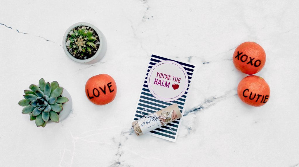 Urban Oreganics Botanical Skin Care Lifestyle Blog Go Green for Valentines Day with these DIY Classroom Treats