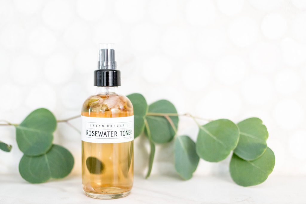 Urban Oreganics Botanical Skin Care Lifestyle Blog Product Highlight Rosewater Toner