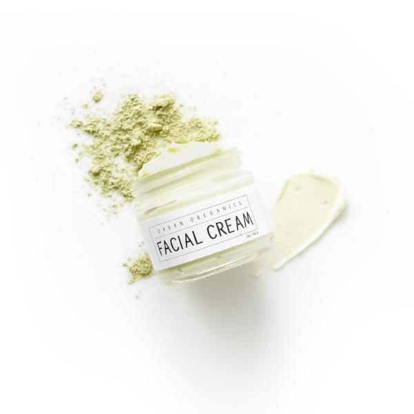 Facial Cream – Green Tea Infused Moisturizer | Natural + Vegan